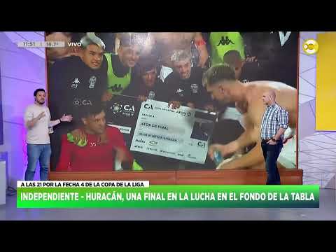 Arde la lucha por el descenso en la Copa de la Liga: Independiente vs. Huracán - Santiago Russo