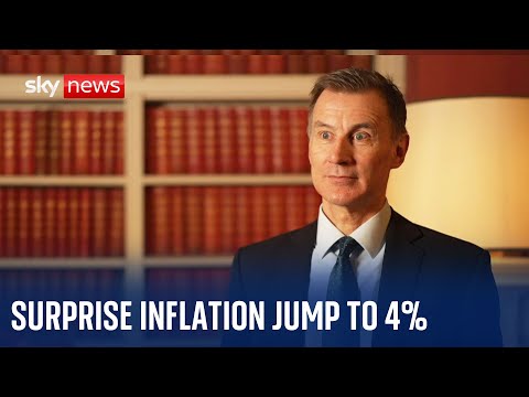 BREAKING: UK inflation unexpectedly jumps to 4%