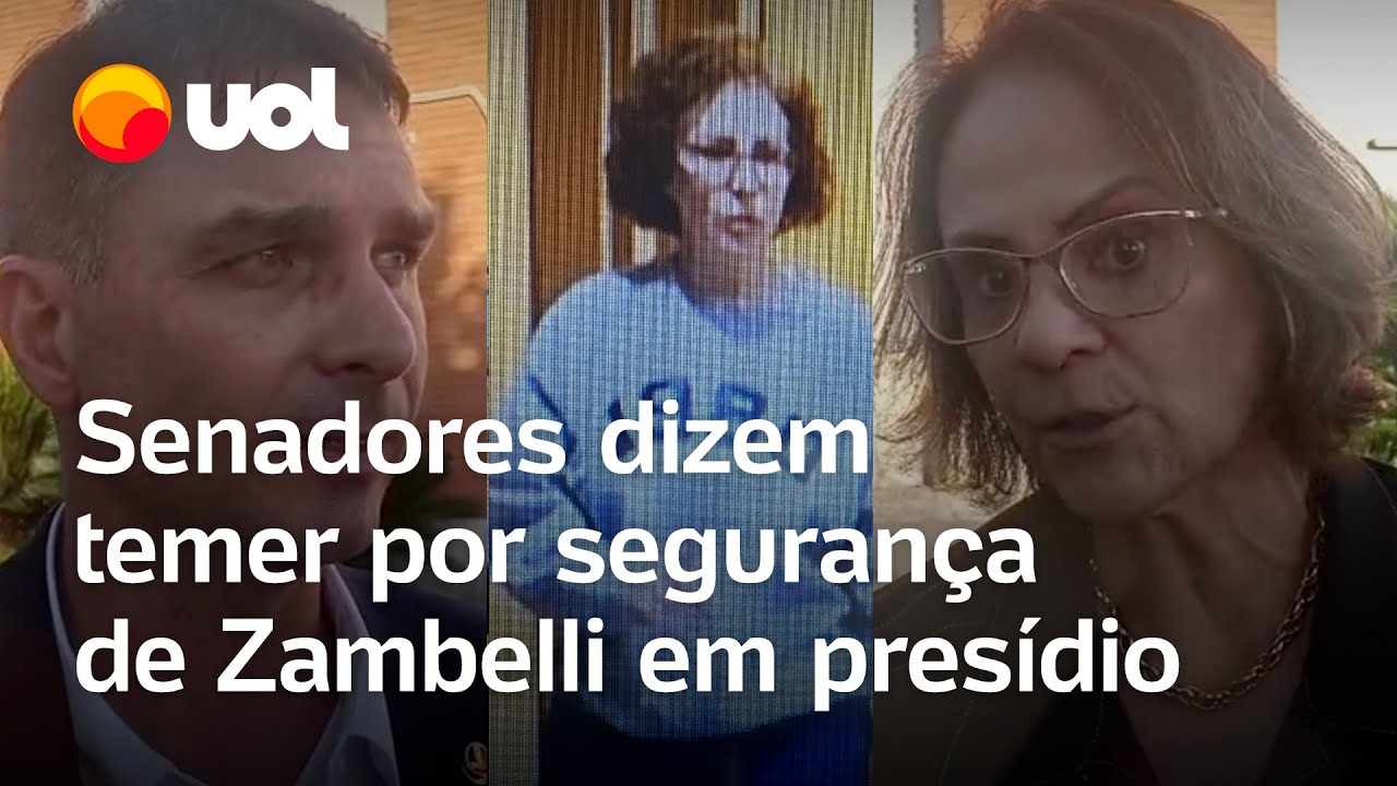 Senadores dizem temer por segurança de Zambelli após visita ao presídio na Itália
