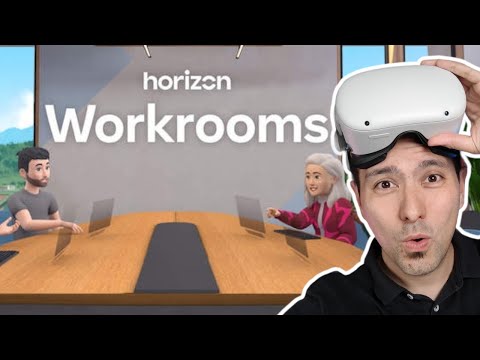 WORKROOMS FOR QUEST 2 IS AMAZING - Work & Collaborate In VR ...