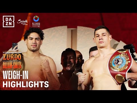 WEIGH-IN HIGHLIGHTS | GILBERTO ‘ZURDO’ RAMIREZ VS. CHRIS BILLAM-SMITH