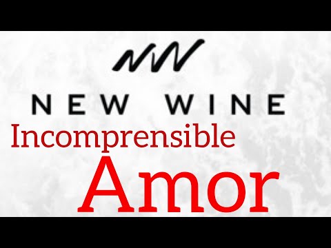 Incomprensible amor - New Wine Video Lyric #MillonarioEnCristoJesus #NewWine