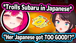 Raora Trolling Subaru In Japanese Caught Subaru Off-Guard【Hololive】