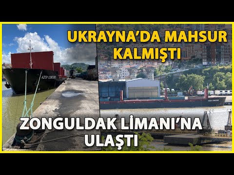 Ukrayna’dan Çıkan Gemi, Zonguldak'a Geldi