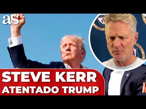 STEVE KERR CARGA contra la POLÍTICA de ARMAS de ESTADOS UNIDOS tras el ATENTADO contra TRUMP