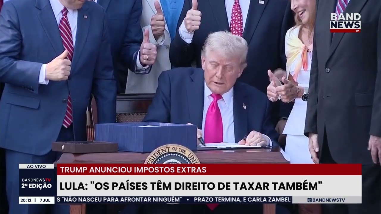 Lula Os países tê direito de taxar também | BandNews TV