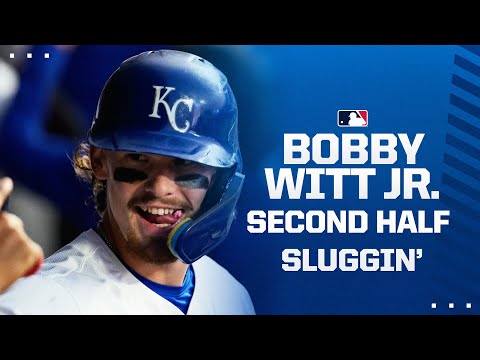 Bobby Witt Jr. has started the second half on a TEAR! (.800 AVG, 2 HR, and 6 RBI)