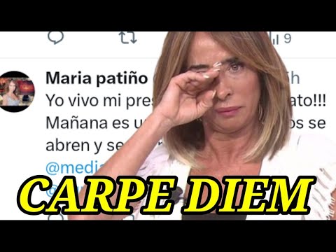 REACCIÓN de María Patiño al FINAL de Sálvame