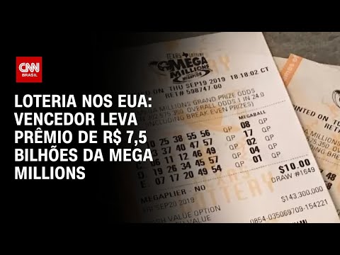 Loteria nos EUA: Vencedor leva prêmio de R$ 7,5 bilhões da Mega Millions | AGORA CNN