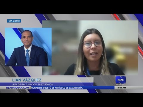 Entrevista a Lian Vázquez, sobre la aprobación de la factura electrónica a proveedores autorizados