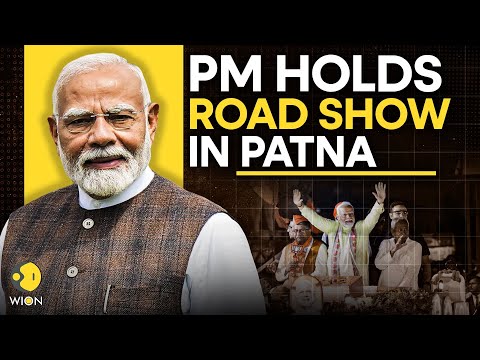PM Modi In Patna LIVE: PM Modi Holds Roadshow In Patna, Bihar | PM Modi LIVE | WION LIVE