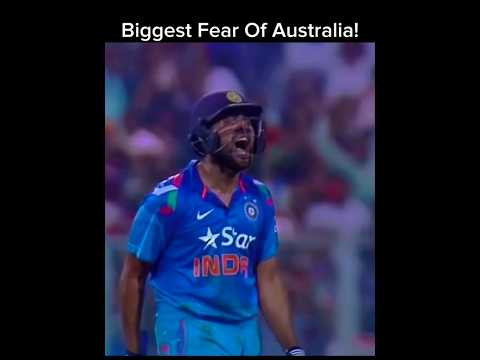 "Biggest Fear Of Australia"🥶🔥 #india #cricket