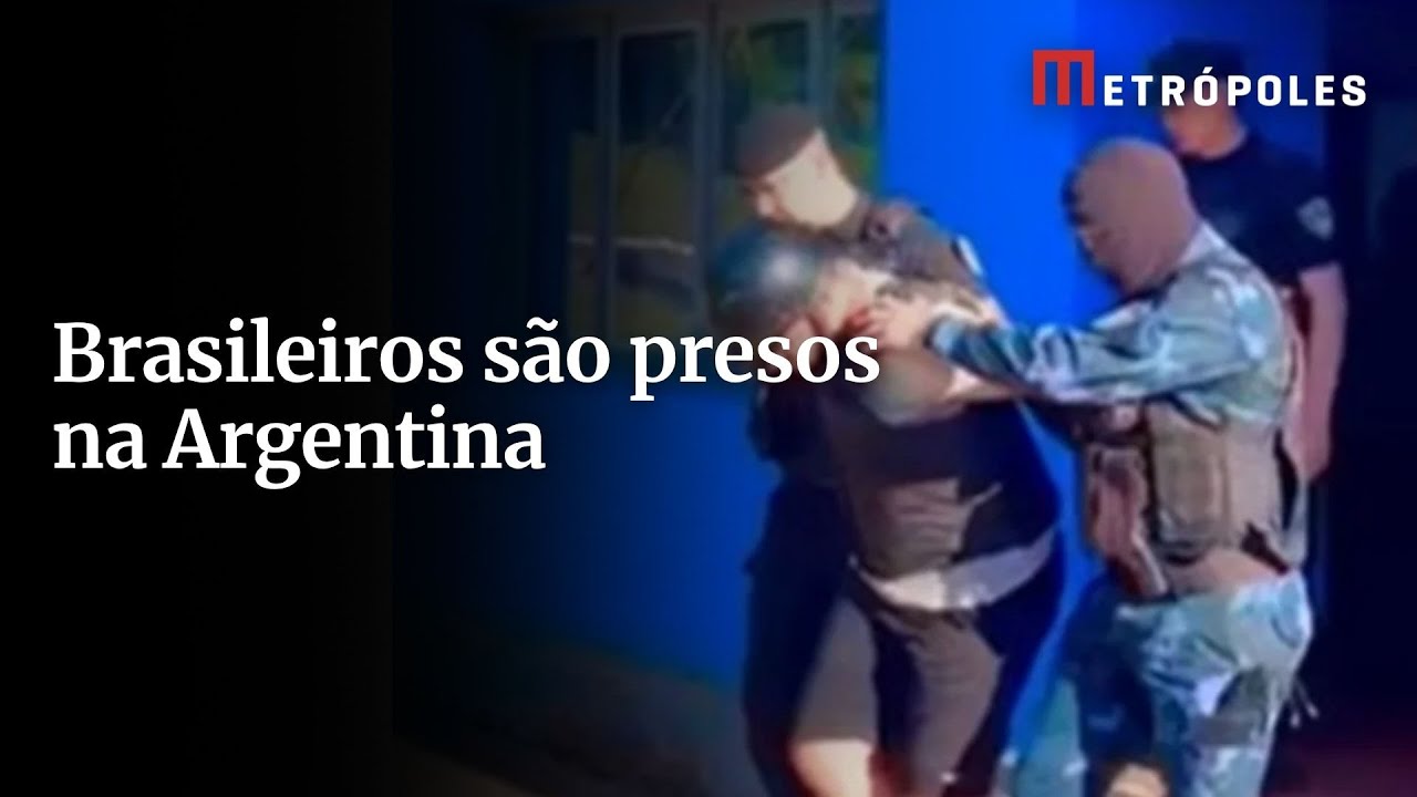 Argentina prende três brasileiros suspeitos de integrar o Comando Vermelho