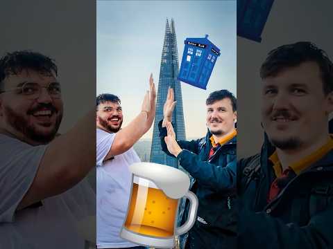 We Literally Climbed the SHARD🍻 #doctorwho #pubcrawl