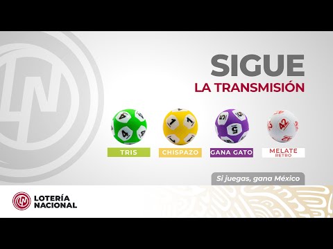 Sorteo Chispazo Clásico 10742, Tris Clásico 32862, Gana Gato 2738 y Melate Retro 1453.