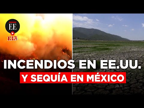 Ola de calor deja incendios en California y sequía en México | El Espectador