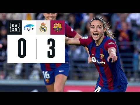 Real Madrid CF vs FC Barcelona (0-3) | Resumen y goles | Highlights Liga F
