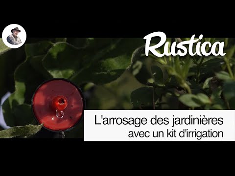 Kit de micro irrigation pour les terrasses et les balcons