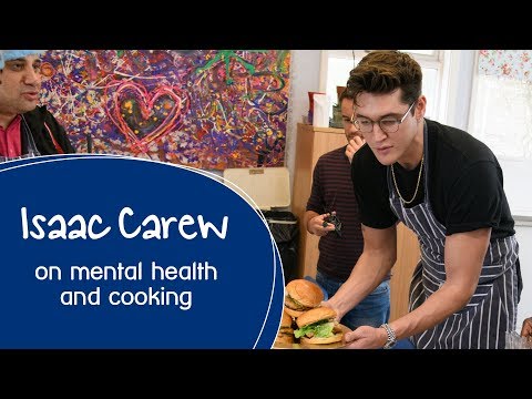 Isaac Carew vists Mind in Hackney