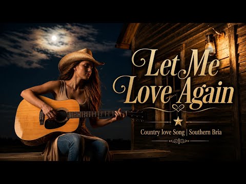 LET ME LOVE AGAIN (Female Vocal) Country Love Song | SOUTHERN BRIA | Country lyric music video