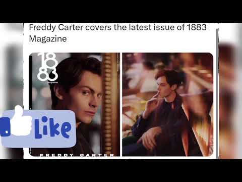 Freddy Carter covers the latest issue of 1883 Magazine