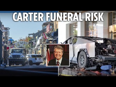 Jimmy Carter's funeral ‘perfect time for terror attack’ after New Orleans rampage & Vegas bomb