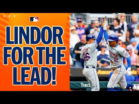 CLUTCH HOME RUN FOR FRANCISCO LINDOR IN THE 9TH!