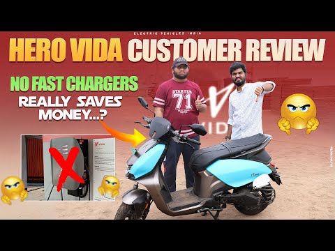 Hero Vida Customer Review 2024 | No Fast Chargers? | Electric Vehicles India