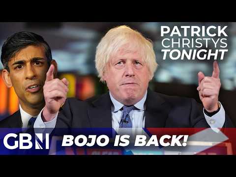 BORIS is BACK! | Former PM Boris Johnson returns to support Rishi Sunak - 'They HATE each other!'