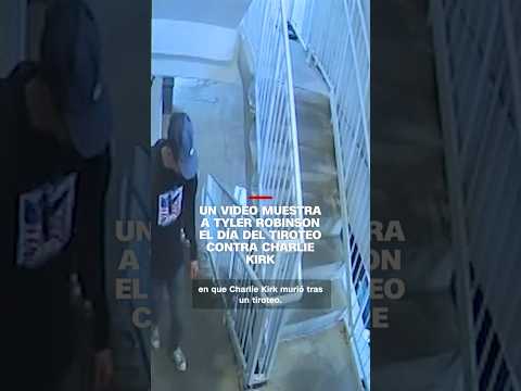Un video muestra a Tyler Robinson el día del tiroteo contra Charlie Kirk
