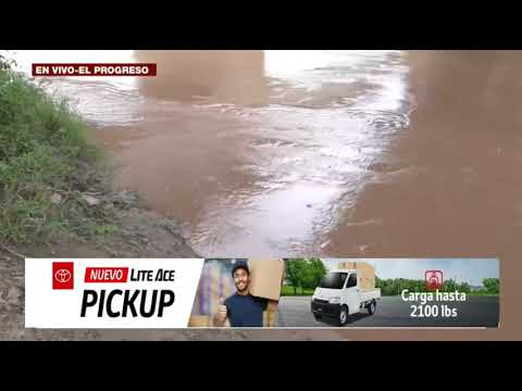 Un metro subió caudal del río Ulúa en El Progreso, en las últimas horas