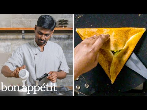 How an Indian Master Chef Makes Dosas, Idli & More | Handcrafted | Bon Appétit
