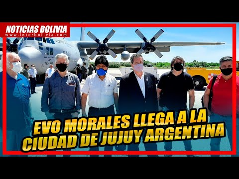 ? Evo Morales y García Linera llegaron a JUJUY y se acerca a la frontera Boliviana ?