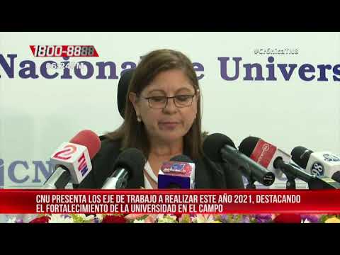Estas son las líneas de trabajo 2021 del CNU para las universidades - Nicaragua