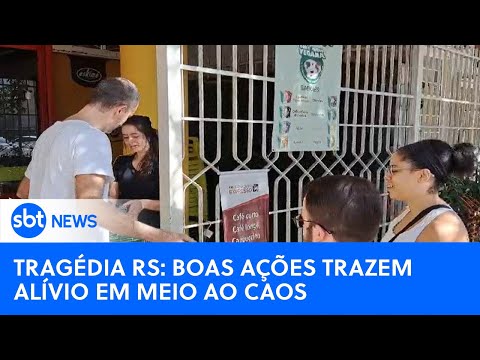 Empresário doa sorvetes para moradores de bairros alagados de Porto Alegre