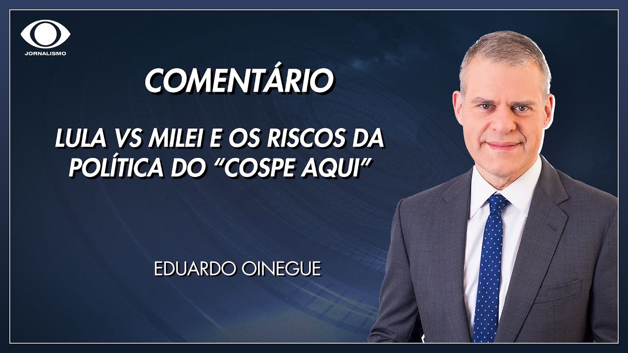 Oinegue: Lula vs Milei e os riscos da política do “cospe aqui” | Jornal da Band