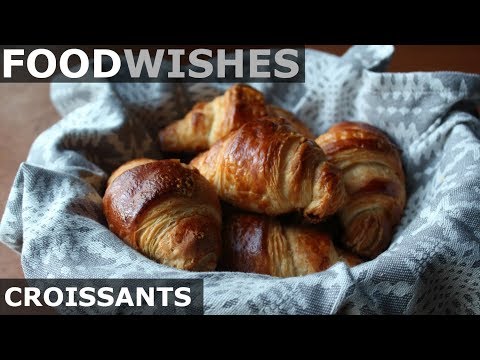 Croissants - Food Wishes - Crispy Butter Croissants