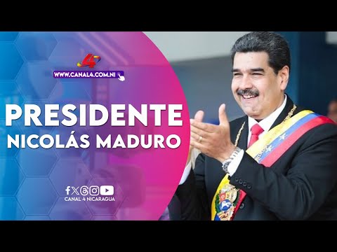 Presidente de Venezuela Nicolás Maduro rinde homenaje al General Sandino