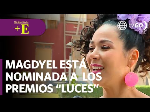 Magdyel Ugaz está nominada en dos categorías en premios Luces | Más Espectáculos (HOY)