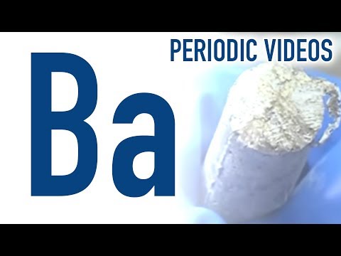 Barium (new) - Periodic Table of Videos