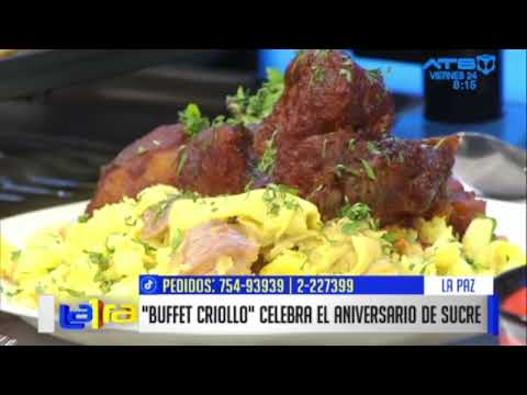 Restaurant Buffet Criollo celebra el aniversario de Sucre