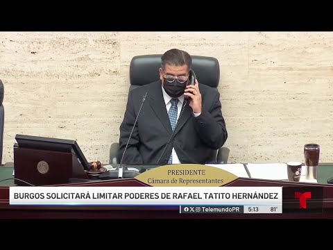Lisie Burgos solicitará limitar poderes de Tatito Hernández