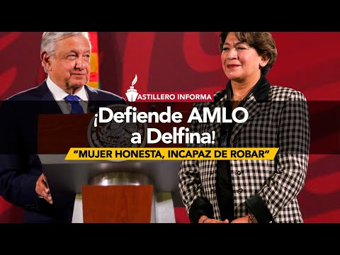 Llama AMLO a no caer en propaganda tramposa contra Delfina Gómez por cuentas en SEP