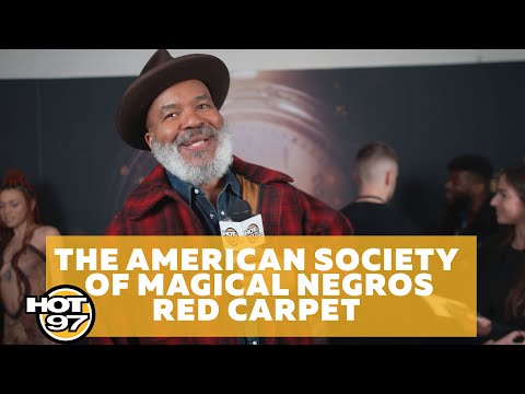 HOT 97 Joins The Cast The American Society Of Magical Negroes On The Red Carpet