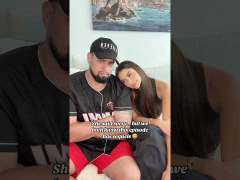 He thinks this was a 1 time thing. She’s just getting warmed up 😌 #couples #funnyvideos #comedy