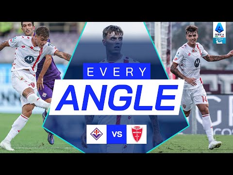 Maldini’s brilliant long-range finish | Every Angle | Fiorentina-Monza | Serie A 2024/25