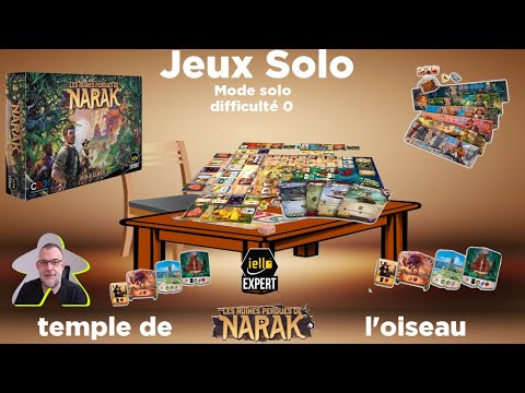 Les ruines perdues de Narak - Temple de l'oiseau | Iello Expert | jeu de société