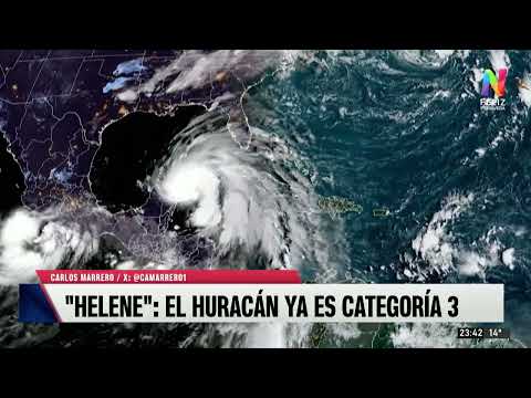 Alerta por huracán Helene: pese a que bajó la categoría advierten por condiciones mortales