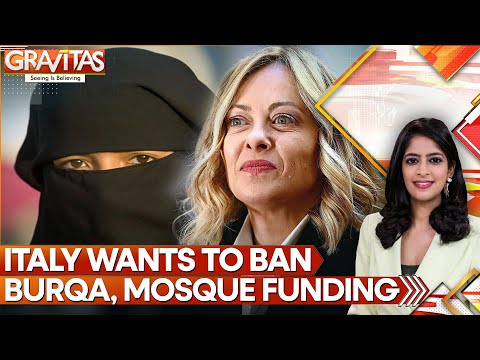Italy Plans to Ban Burqa and Niqab in All Public Spaces, Curb Mosque Funding | WION | GRAVITAS