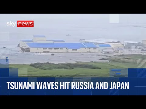 Tsunami warnings for US, Japan, Philippines and China after major earthquake off Russian coast